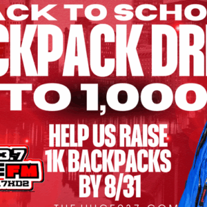 Help The Juice 93.7FM Reach 1000 Backpacks
