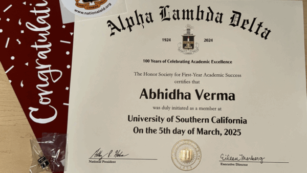 Help Abhidha stay at USC