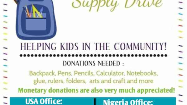 Support RoyalSeed's Mission for School Supplies