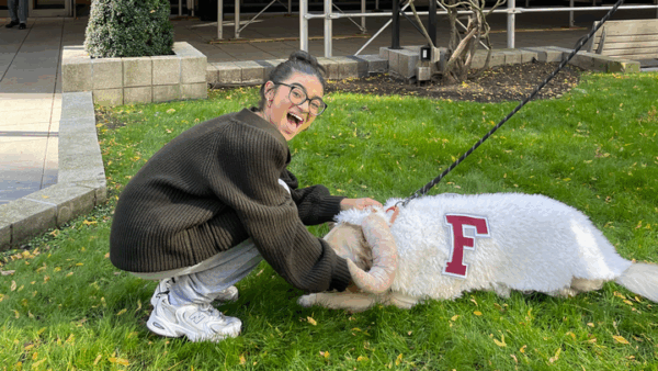 Help Samirali continue her education at Fordham University!