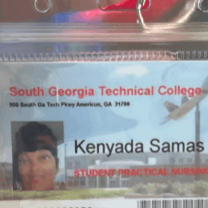 Kenyada's Journey to Nursing School