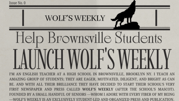 Help Brownsville Students Launch The Howler Press