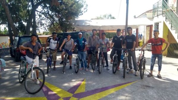 https://sadik-o.com - refugees and asylum seeekers - Lesbos Bike Project
