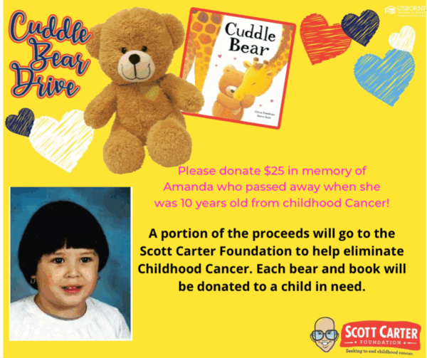 Cuddle Bear Drive for Childhood Cancer - – Sadik-O