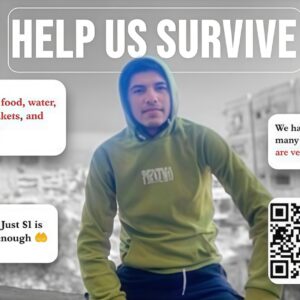 https://sadik-o.com - refugees and asylum seeekers - Support 19yo Hamza Banar’s family of 8’s survival