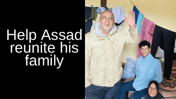 https://sadik-o.com - refugees and asylum seeekers - Support an Elderly Couple & Their Son Reach Safety