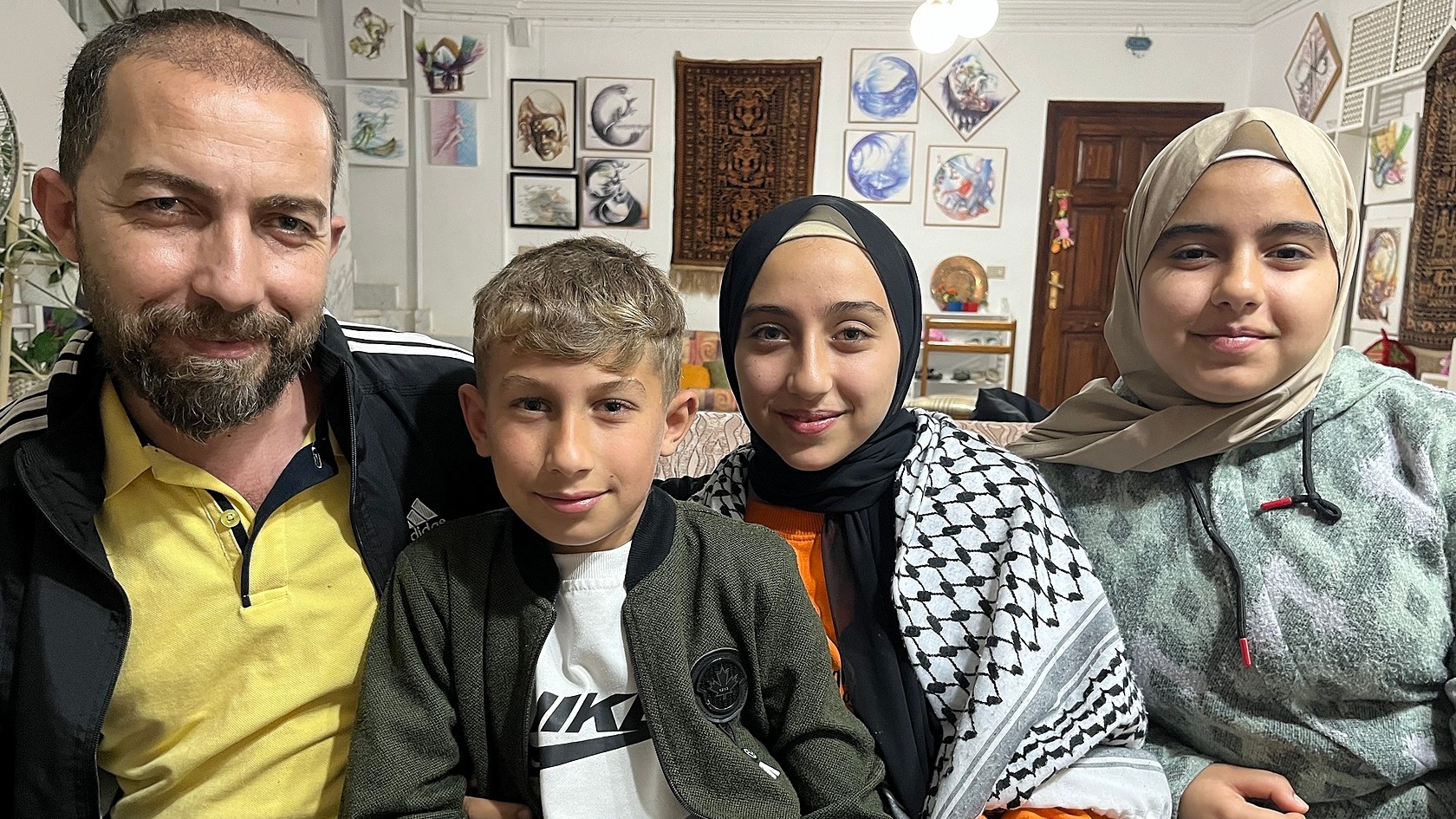https://sadik-o.com - refugees and asylum seeekers - Support the Odeh family who have fled from Gaza to Egypt