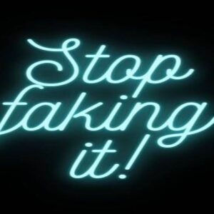 Stop Faking It - Anxiety Art Exhibition - – Sadik-O