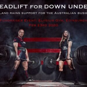 Deadlift for Down Under - Scotland rains support for Australia - – Sadik-O