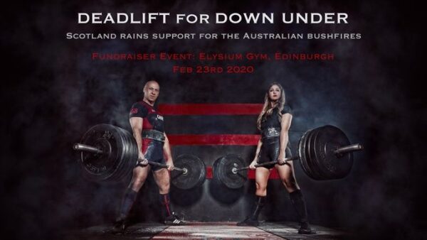 Deadlift for Down Under - Scotland rains support for Australia - – Sadik-O