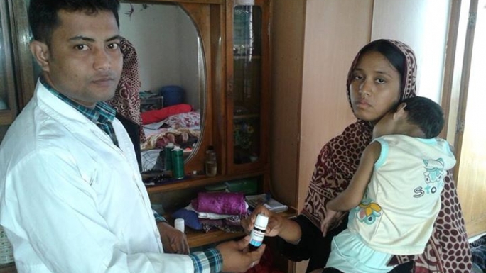 Blind Walk for the Children in Bangladesh - – Sadik-O
